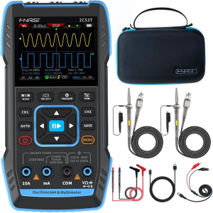 FNIRSI® 2C53T 50MHz 250MS/s Handheld 3in1 Oscilloscope Multimeter Signal Generator